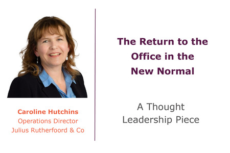 The Return to the Office in the New Normal