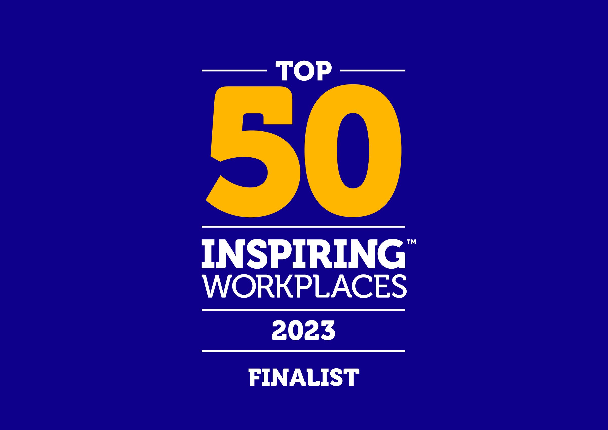 JR&CO RECOGNISED AS A TOP 50 INSPIRING WORKPLACE