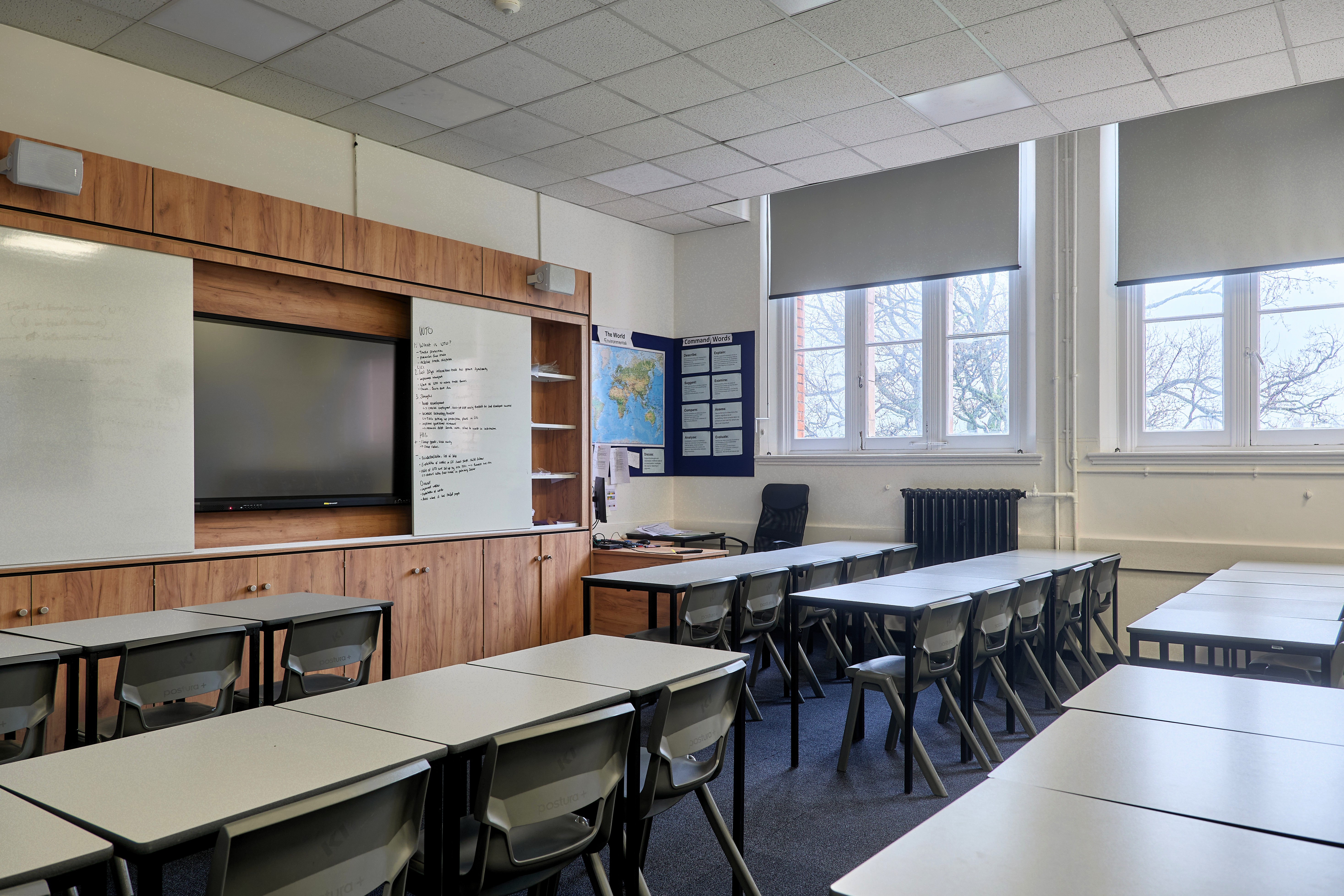 A clean school
